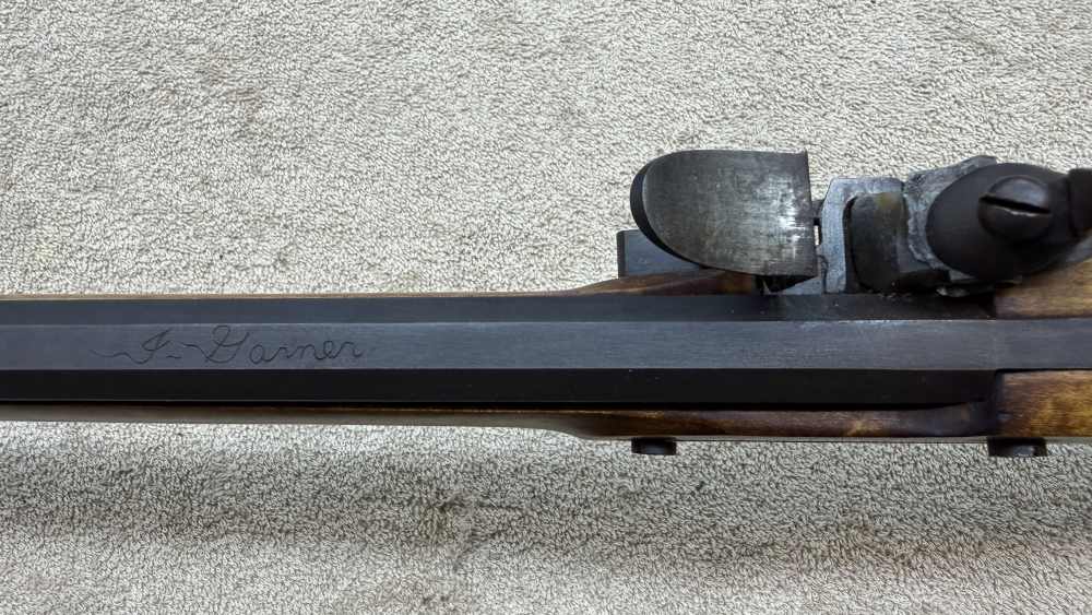 J Garner Custom Lancaster Flintlock rifle 40 cal Tennesse Valley manuf.-img-15