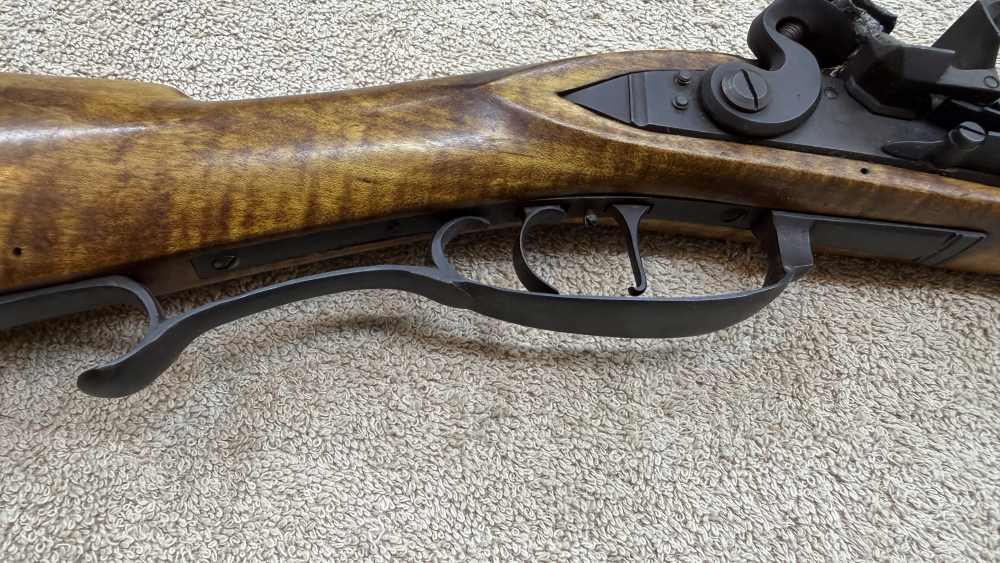 J Garner Custom Lancaster Flintlock rifle 40 cal Tennesse Valley manuf.-img-11