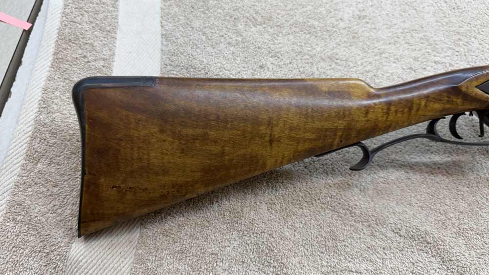 J Garner Custom Lancaster Flintlock rifle 40 cal Tennesse Valley manuf.-img-7