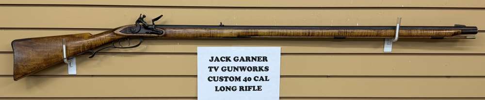 J Garner Custom Lancaster Flintlock rifle 40 cal Tennesse Valley manuf.-img-0