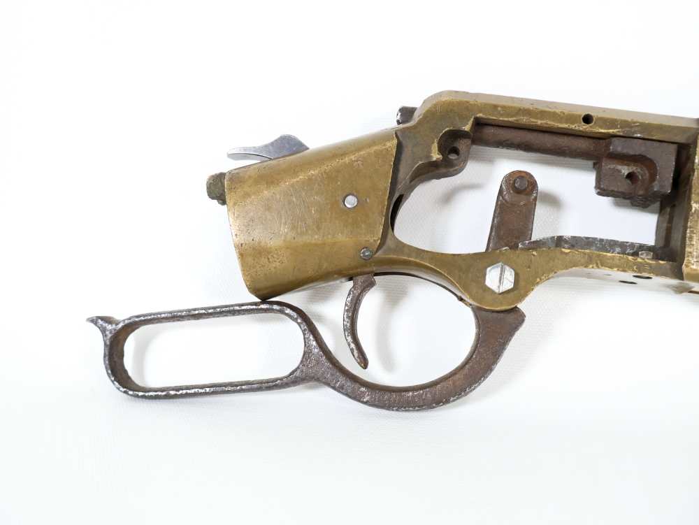 Winchester, Henry Rifle, 1863, Brass 24" Lever-Action Repeater Parts Rifle-img-21