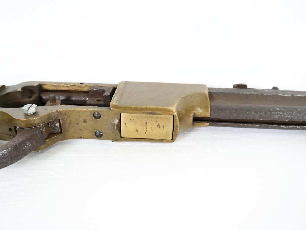 Winchester, Henry Rifle, 1863, Brass 24" Lever-Action Repeater Parts Rifle-img-30
