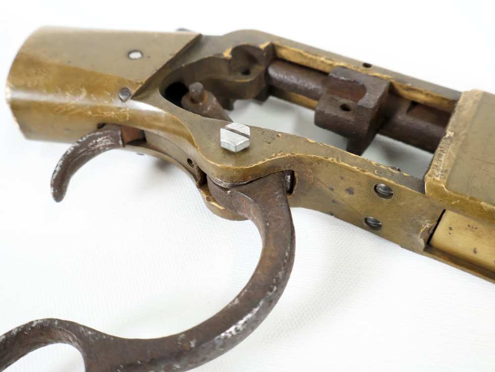 Winchester, Henry Rifle, 1863, Brass 24" Lever-Action Repeater Parts Rifle-img-50