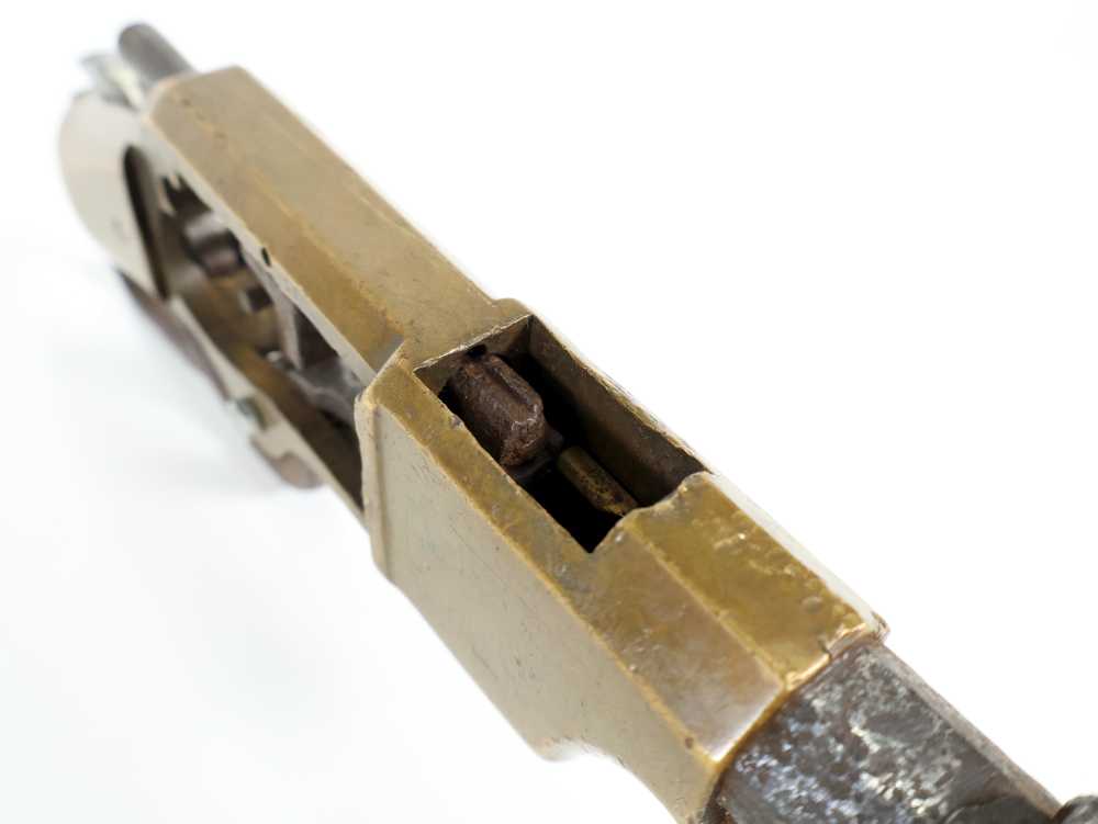 Winchester, Henry Rifle, 1863, Brass 24" Lever-Action Repeater Parts Rifle-img-46