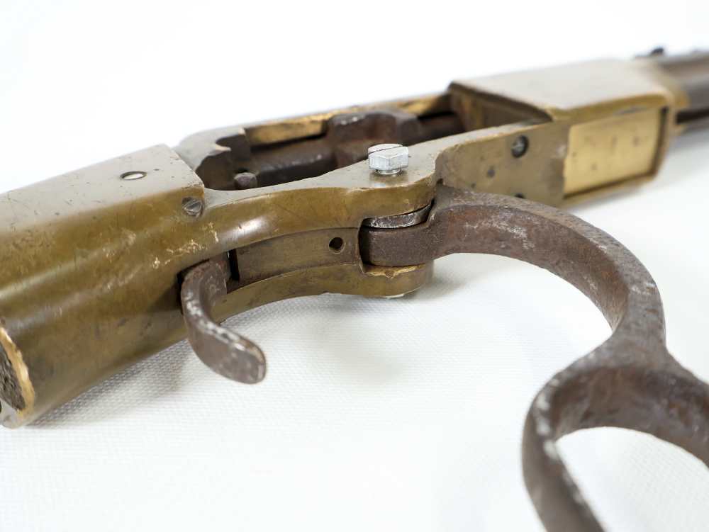 Winchester, Henry Rifle, 1863, Brass 24" Lever-Action Repeater Parts Rifle-img-52