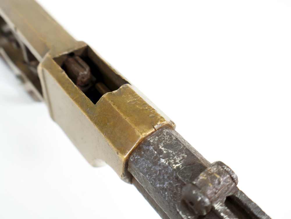 Winchester, Henry Rifle, 1863, Brass 24" Lever-Action Repeater Parts Rifle-img-47