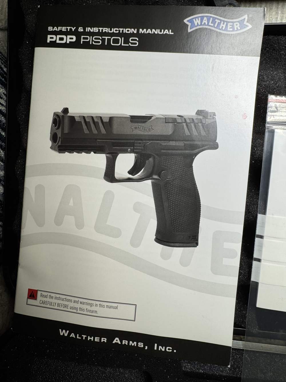 Walther PDP Pro Full Size Aimpoint ACRO 9mm Pistol - Used-img-37