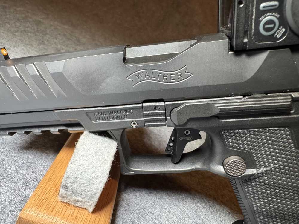Walther PDP Pro Full Size Aimpoint ACRO 9mm Pistol - Used-img-2