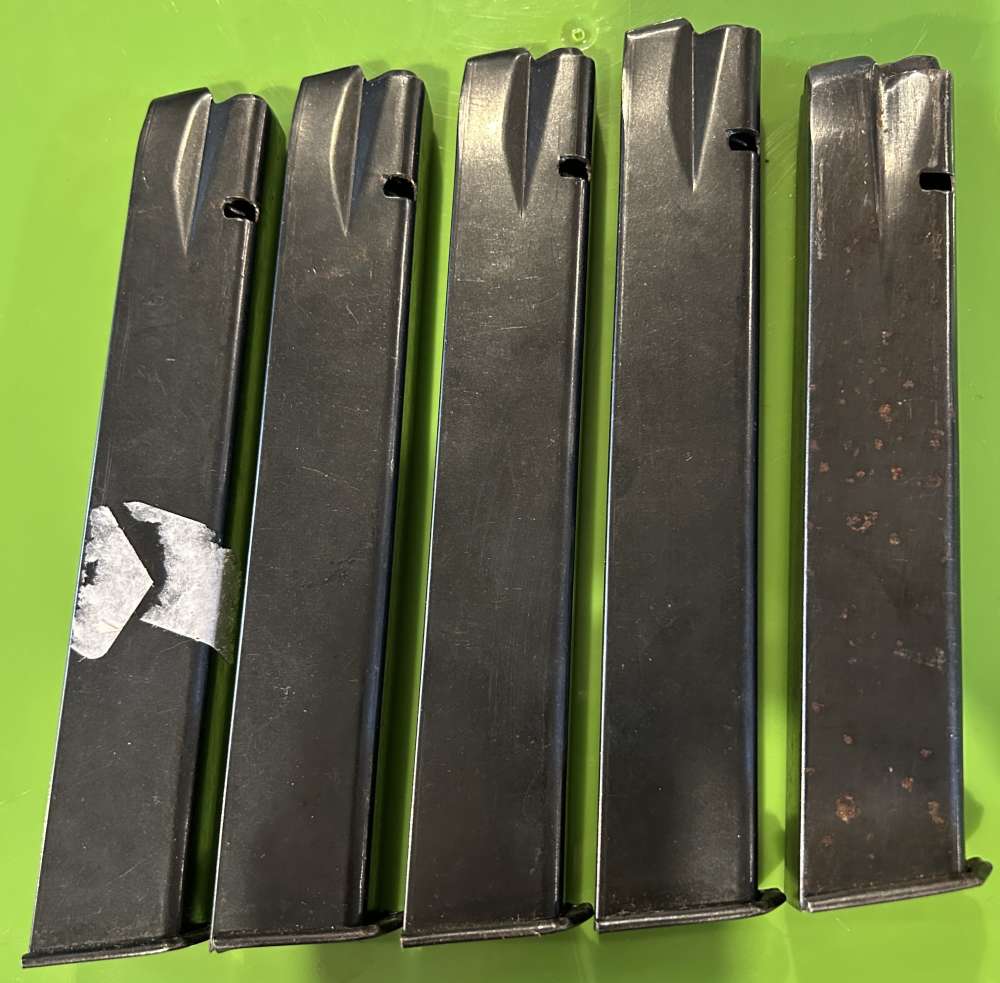 Marlin Camp 9 9mm Magazines x5 Pre-ban hi-cap S&W 669 469 69 6904 690 etc -img-1