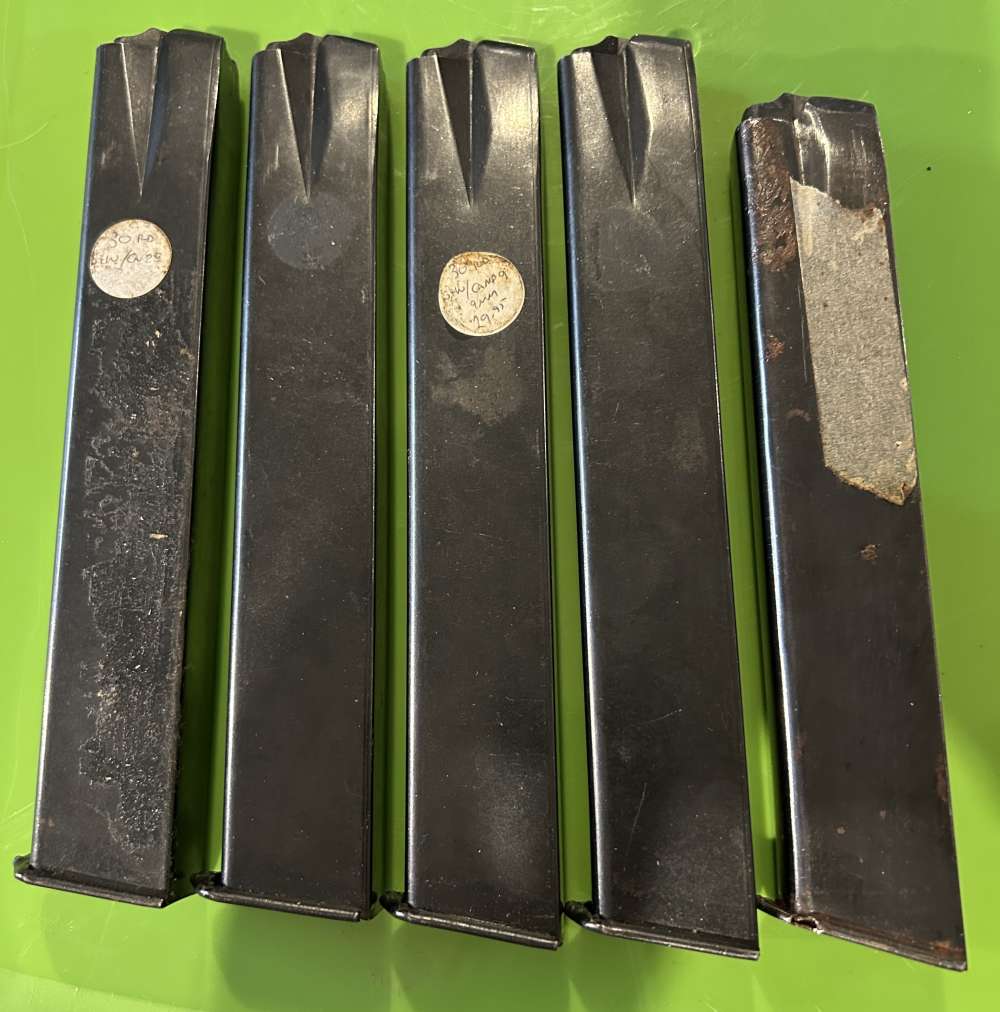 Marlin Camp 9 9mm Magazines x5 Pre-ban hi-cap S&W 669 469 69 6904 690 etc -img-0