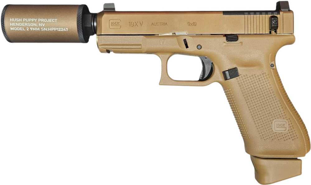 Glock 19X MOS HUSH PUPPY-img-0