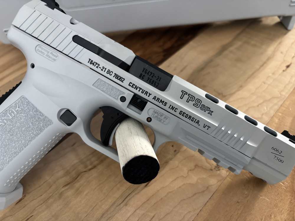 Canik TP9sfx WHITEOUT semi auto pistol 9mm SCARCE NIB collector # 6062 RARE-img-7