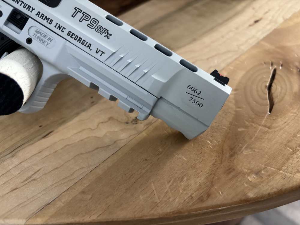 Canik TP9sfx WHITEOUT semi auto pistol 9mm SCARCE NIB collector # 6062 RARE-img-8