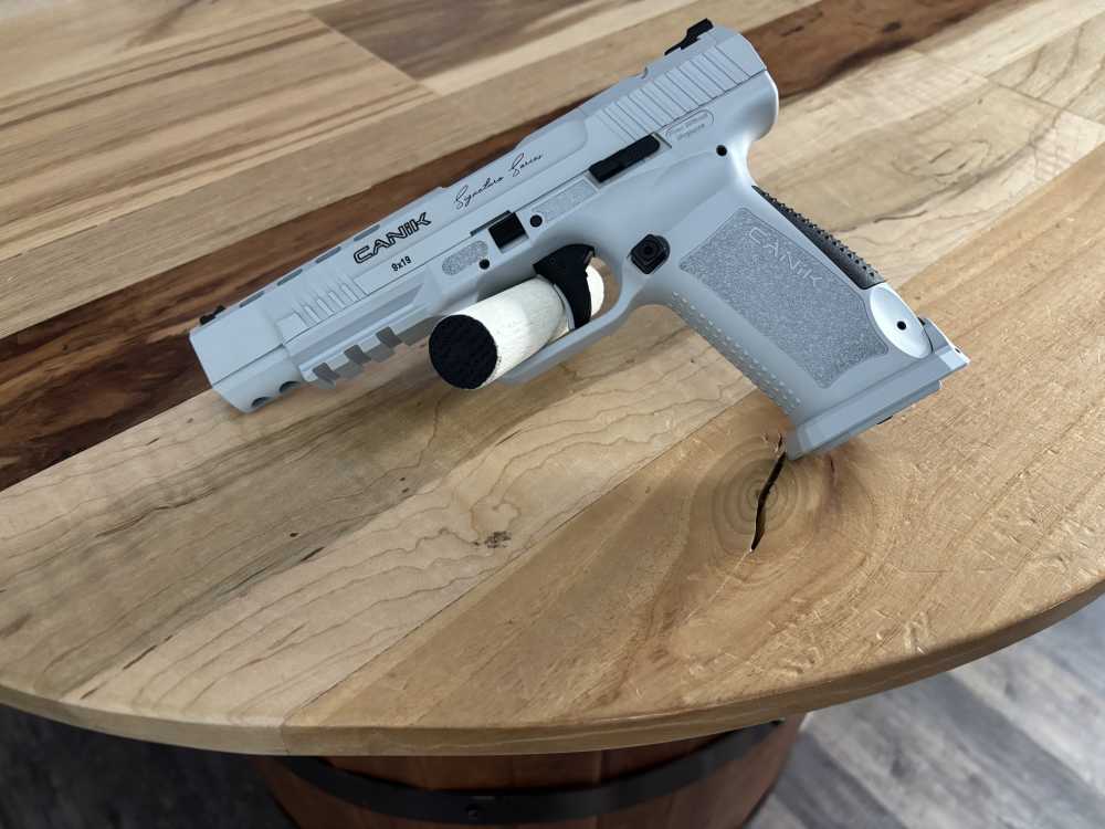 Canik TP9sfx WHITEOUT semi auto pistol 9mm SCARCE NIB collector # 6062 RARE-img-15