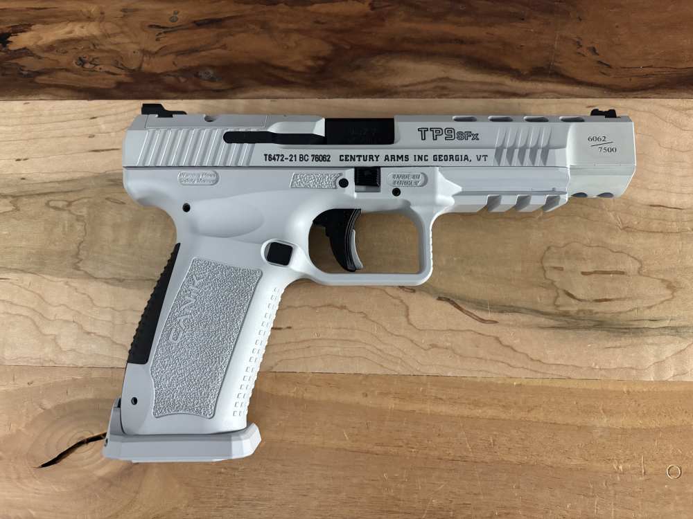 Canik TP9sfx WHITEOUT semi auto pistol 9mm SCARCE NIB collector # 6062 RARE-img-21