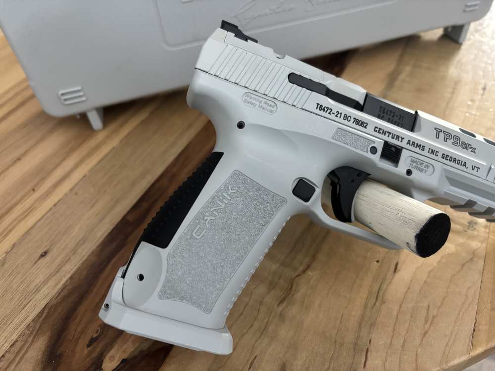 Canik TP9sfx WHITEOUT semi auto pistol 9mm SCARCE NIB collector # 6062 RARE-img-6