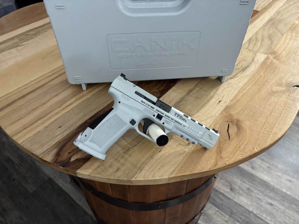 Canik TP9sfx WHITEOUT semi auto pistol 9mm SCARCE NIB collector # 6062 RARE-img-5