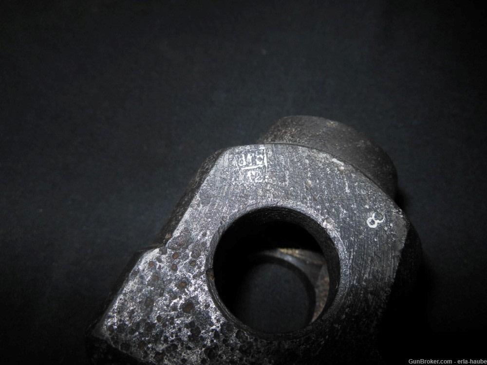WW2 German Wehrmacht - 7.92mm MG42 BARREL EXTENSION NUT - ORIGINAL!-img-3
