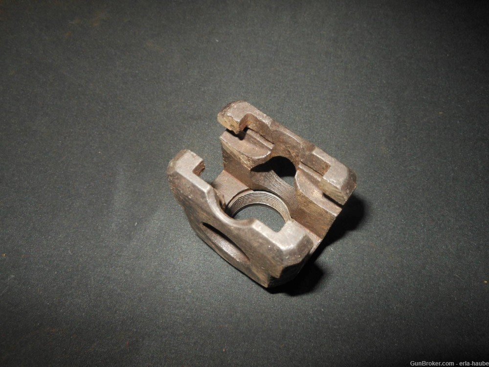 WW2 German Wehrmacht - 7.92mm MG42 BARREL EXTENSION NUT - ORIGINAL!-img-4