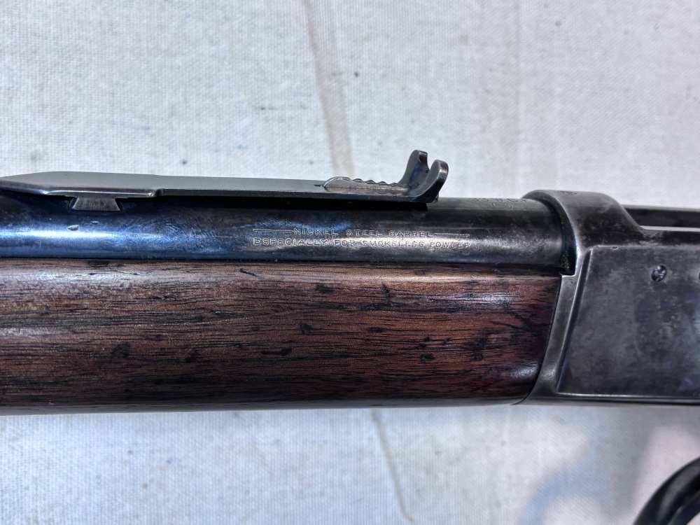 1906 Winchester 1886 .33 Win. Lever Action Rifle-img-9
