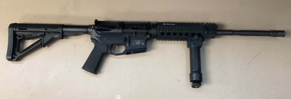 Pre-Owned Smith & Wesson M&P 15 with Rare Gas Piston-img-1