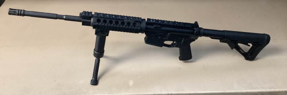 Pre-Owned Smith & Wesson M&P 15 with Rare Gas Piston-img-0