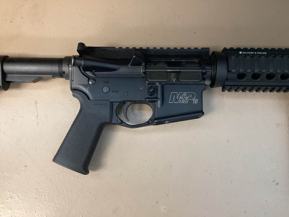 Pre-Owned Smith & Wesson M&P 15 with Rare Gas Piston-img-4