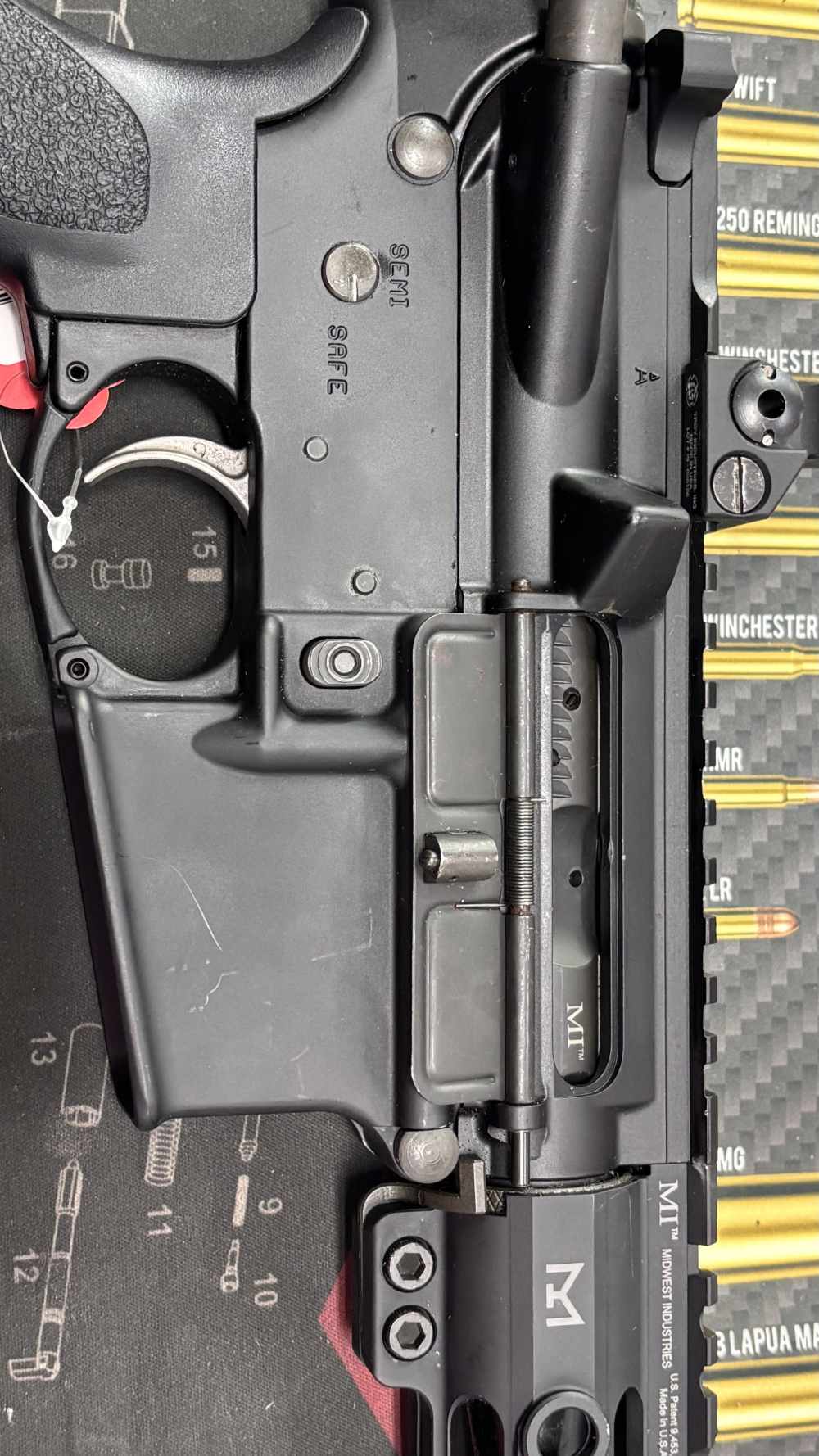 Bravo company MFG BCM4/Midwest ind upper 5.56/.223 16” rifle -img-47