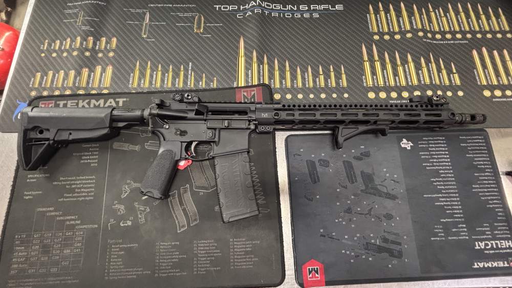 Bravo company MFG BCM4/Midwest ind upper 5.56/.223 16” rifle -img-1