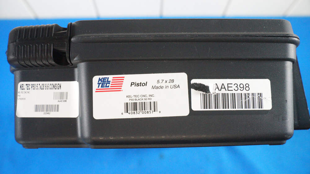 KEL-TEC P50 SEMI AUTOMATIC PISTOL 5.7X28MM BLACK 50 ROUNDS (22342) -img-29