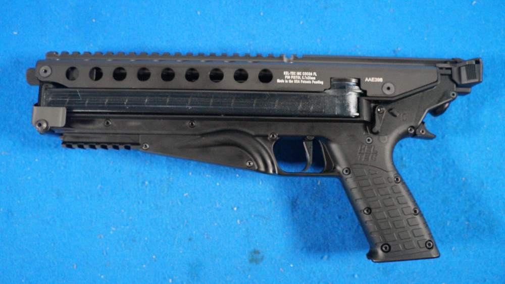 KEL-TEC P50 SEMI AUTOMATIC PISTOL 5.7X28MM BLACK 50 ROUNDS (22342) -img-1