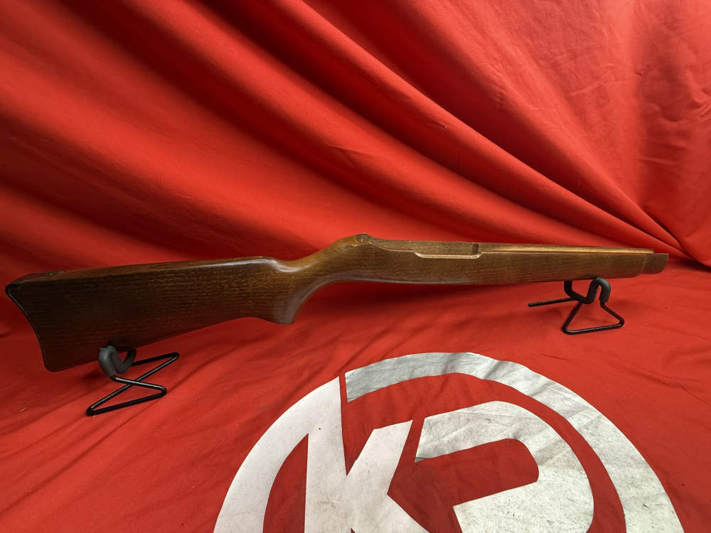 Walnut Monte Carlo Rifle Stock - RH Gloss Finish Bolt Action-img-0