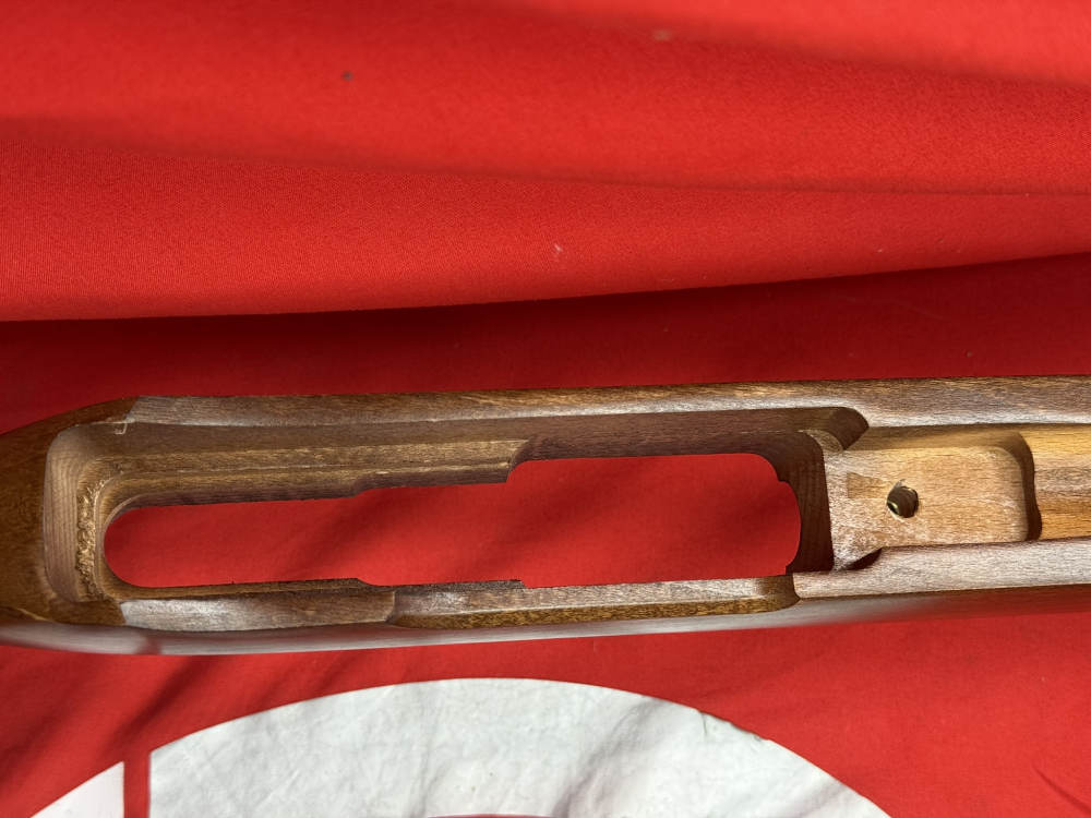 Walnut Monte Carlo Rifle Stock - RH Gloss Finish Bolt Action-img-2