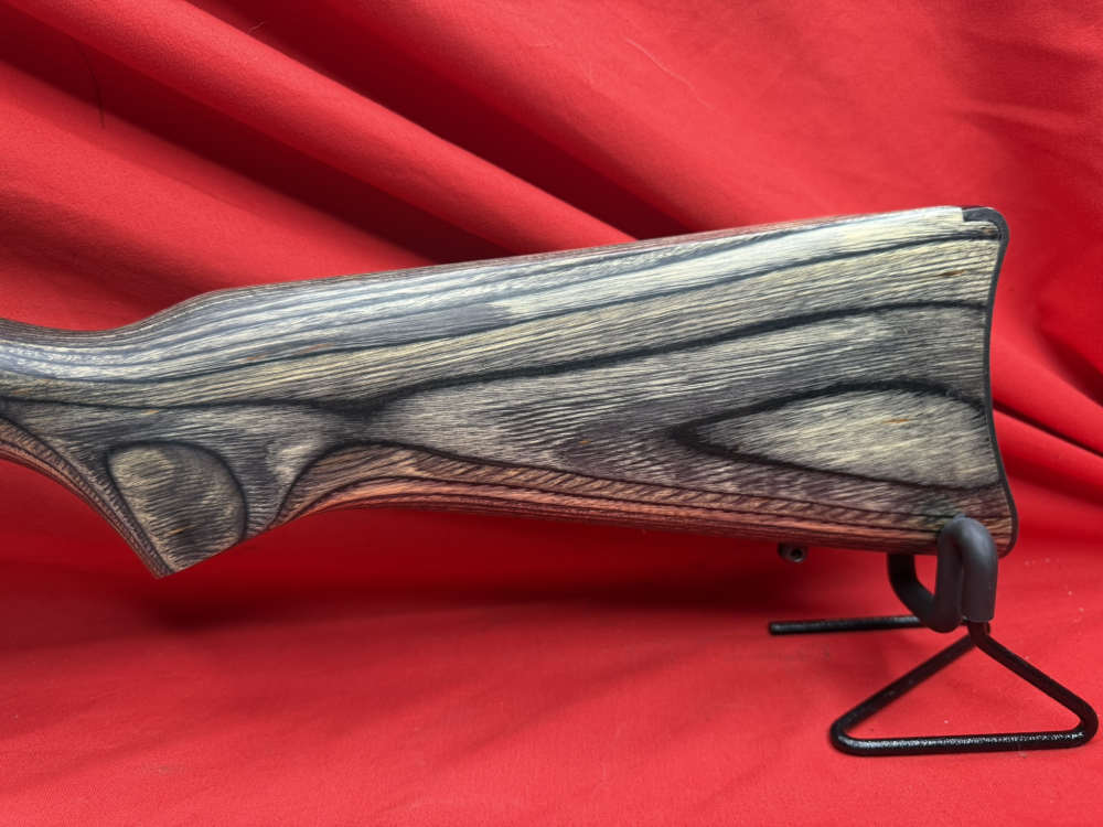 Laminated Wood Monte Carlo Rifle Stock - Beautiful Grain, Cheekpiece-img-14