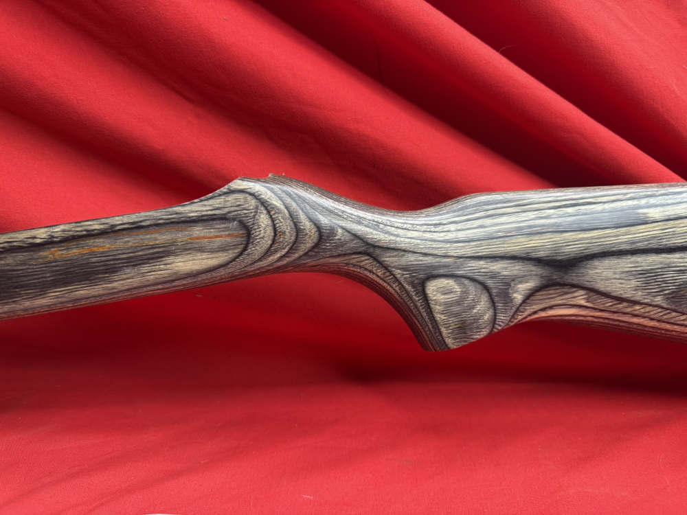 Laminated Wood Monte Carlo Rifle Stock - Beautiful Grain, Cheekpiece-img-15