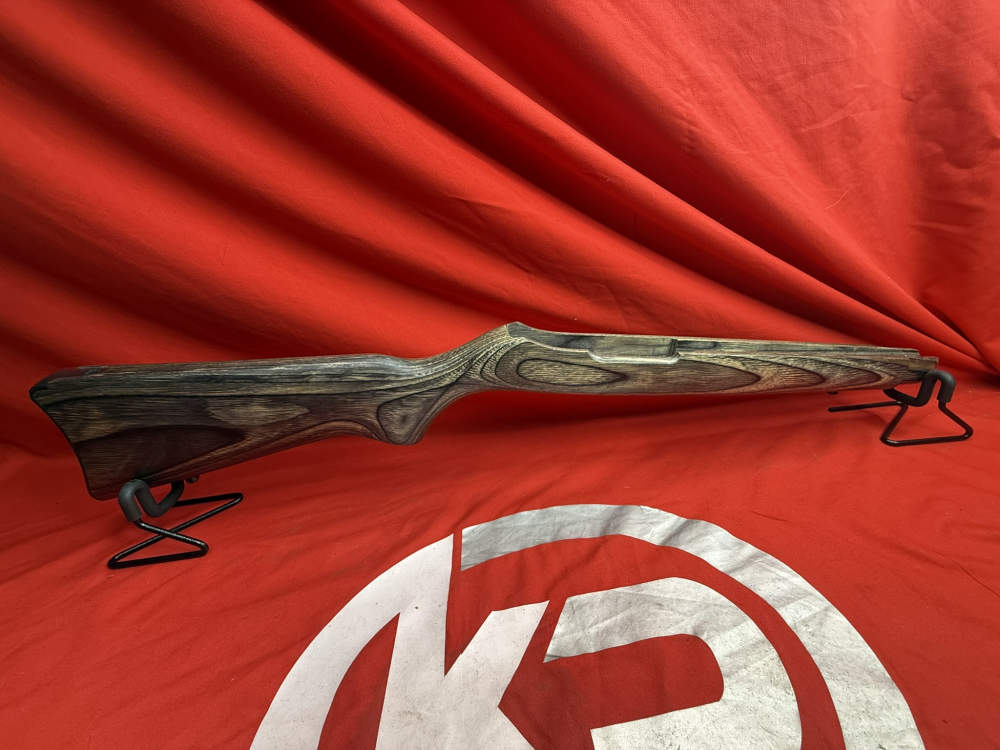 Laminated Wood Monte Carlo Rifle Stock - Beautiful Grain, Cheekpiece-img-0