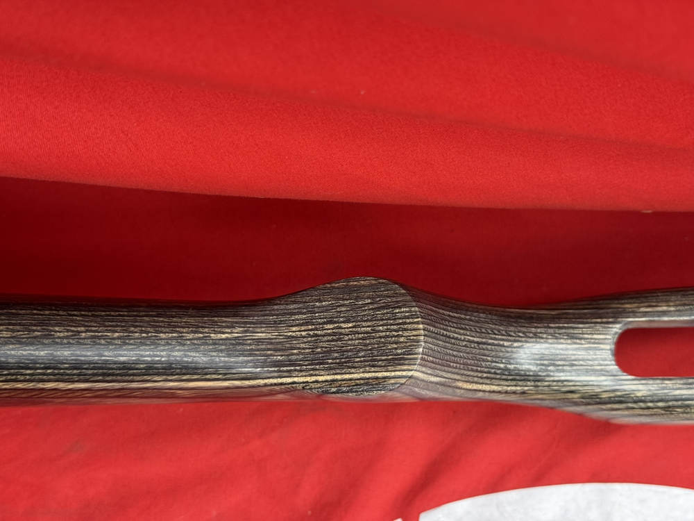 Laminated Wood Monte Carlo Rifle Stock - Beautiful Grain, Cheekpiece-img-9