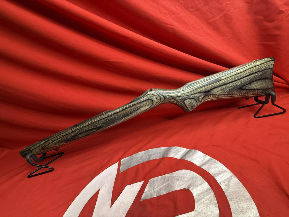 Laminated Wood Monte Carlo Rifle Stock - Beautiful Grain, Cheekpiece-img-13
