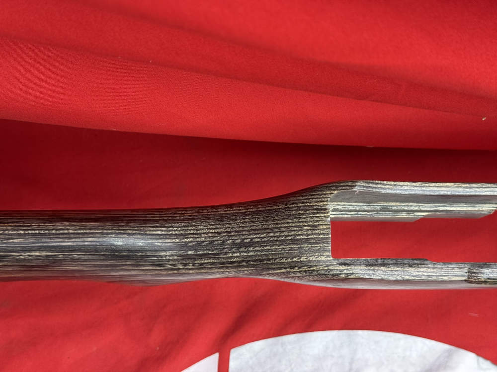 Laminated Wood Monte Carlo Rifle Stock - Beautiful Grain, Cheekpiece-img-5