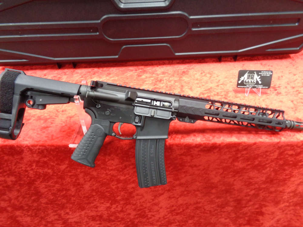 NEW BAD Workhorse AR-15 5.56 PISTOL Brace 10.5" Barrel Hard Case WE TRADE-img-0