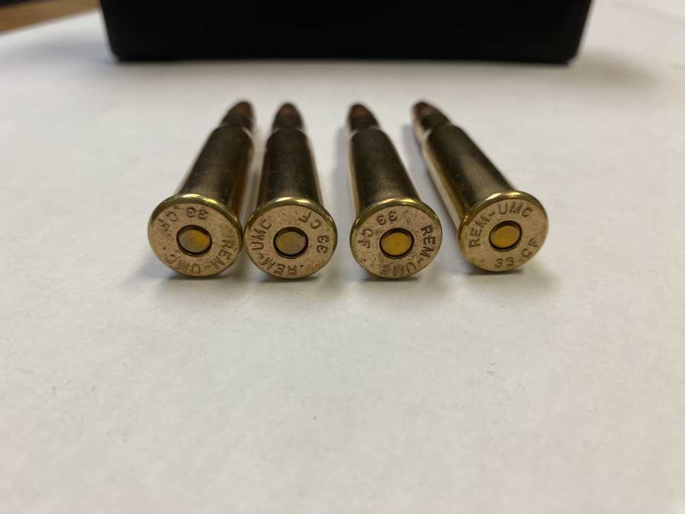 33 Winchester Remington  200 grain Soft Point 33 WCF -img-3