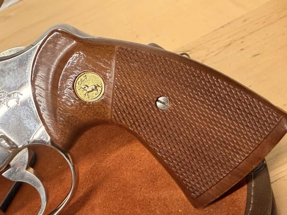 Colt Python .357 Magnum 4” Barrel 1979 Production Stainless Steel-img-7