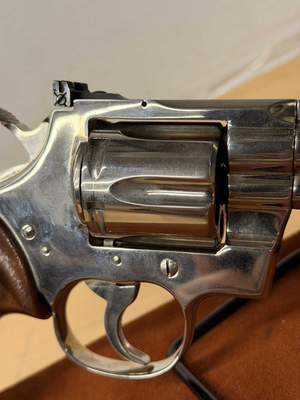 Colt Python .357 Magnum 4” Barrel 1979 Production Stainless Steel-img-2