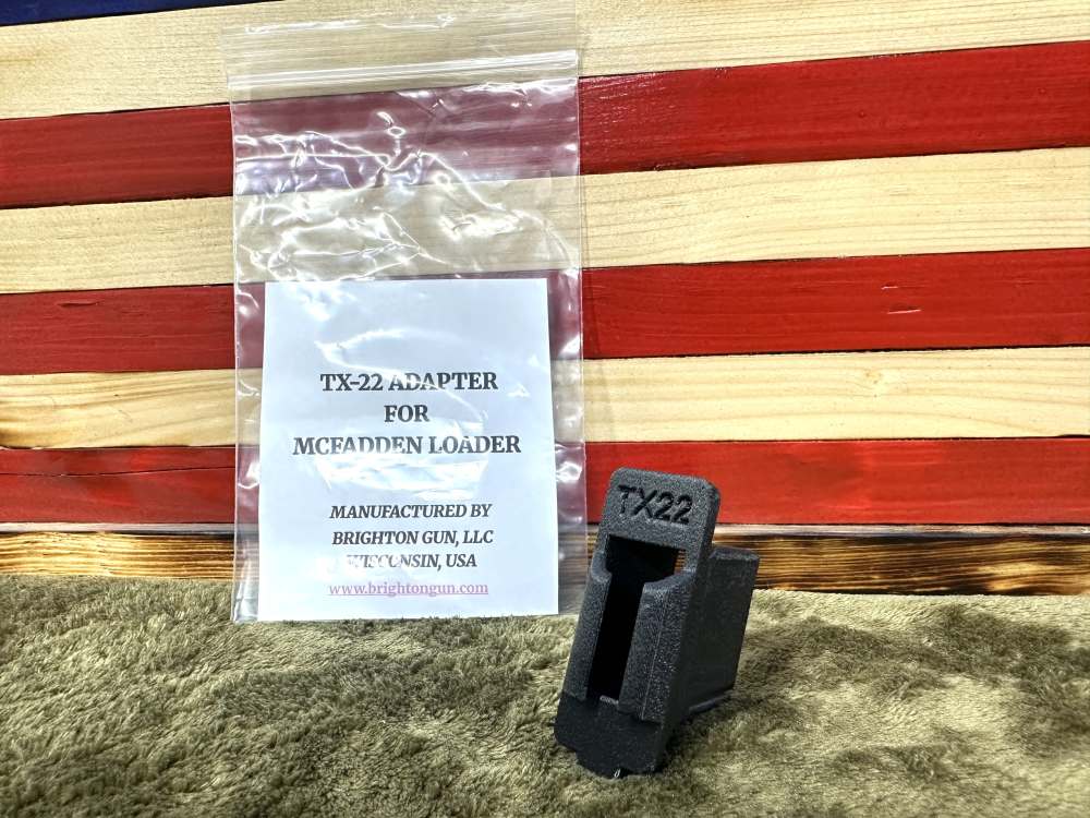 Taurus TX-22 TX22 Speed Loader McFadden Lightnin' Grip Loader Adapter-img-0