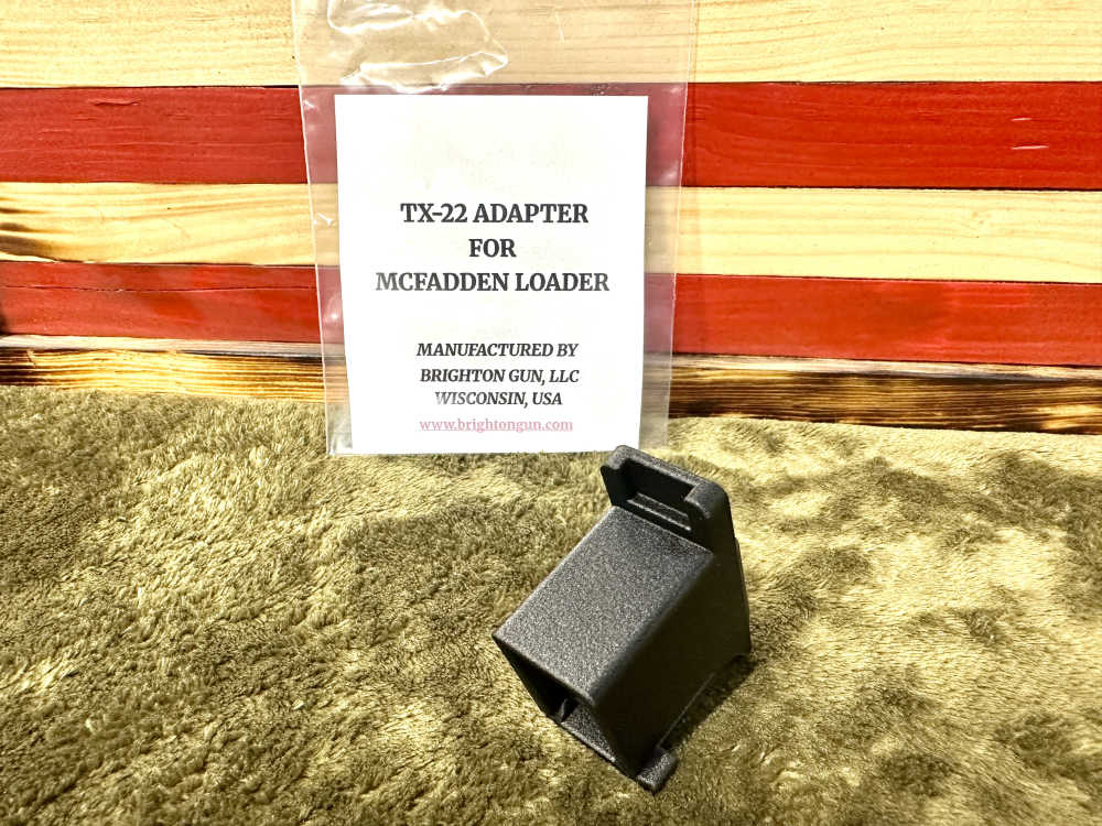 Taurus TX-22 TX22 Speed Loader McFadden Lightnin' Grip Loader Adapter-img-2