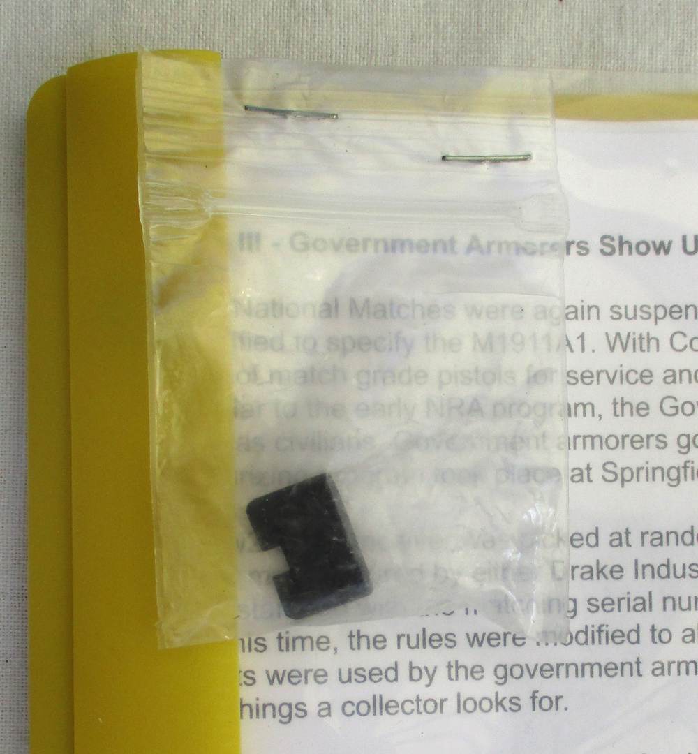 Colt USGI National Match M1911A1 .45 acp Match Target Pistol ALL COLT PARTS-img-32