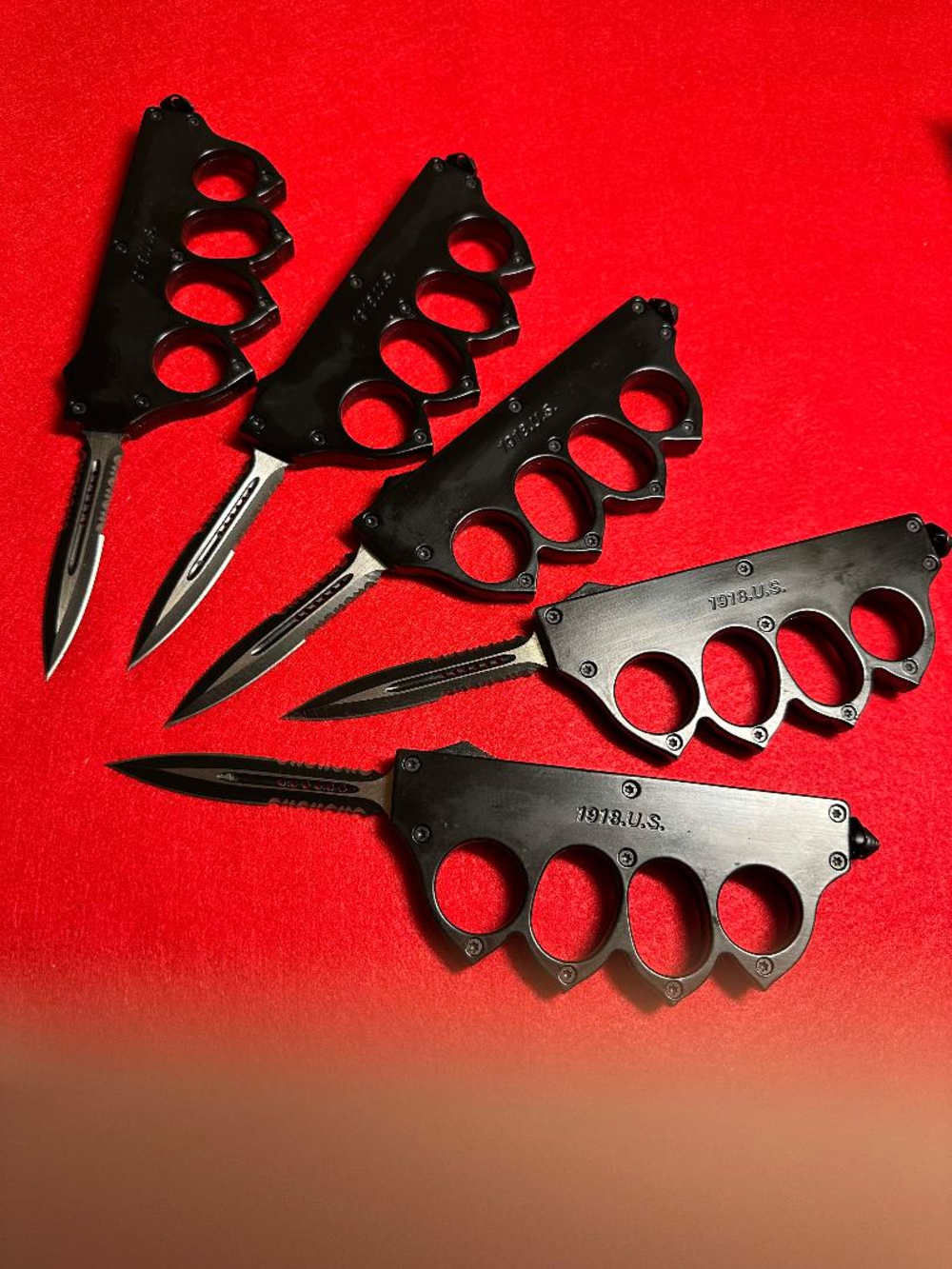 Five Trench OTF Auto Knives-img-0