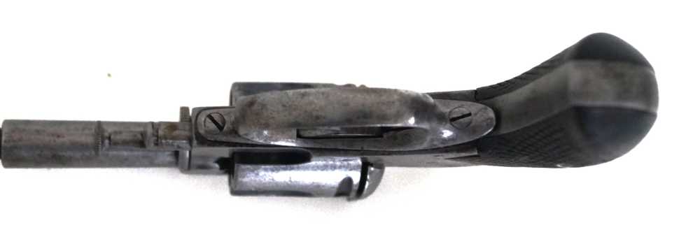 WEBLEY & SCOTT NO.2 BRITISH BULL DOG PATTERN REVOLVER / ANTIQUE-img-5