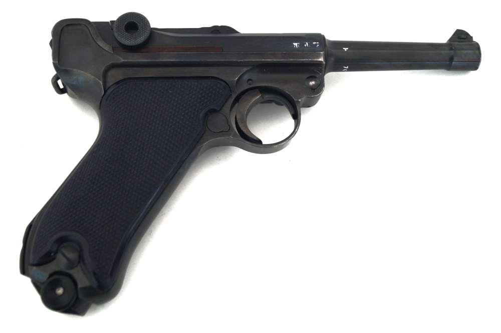42 BYF "BLACK WIDOW" MILITARY GERMAN LUGER PISTOL-img-2