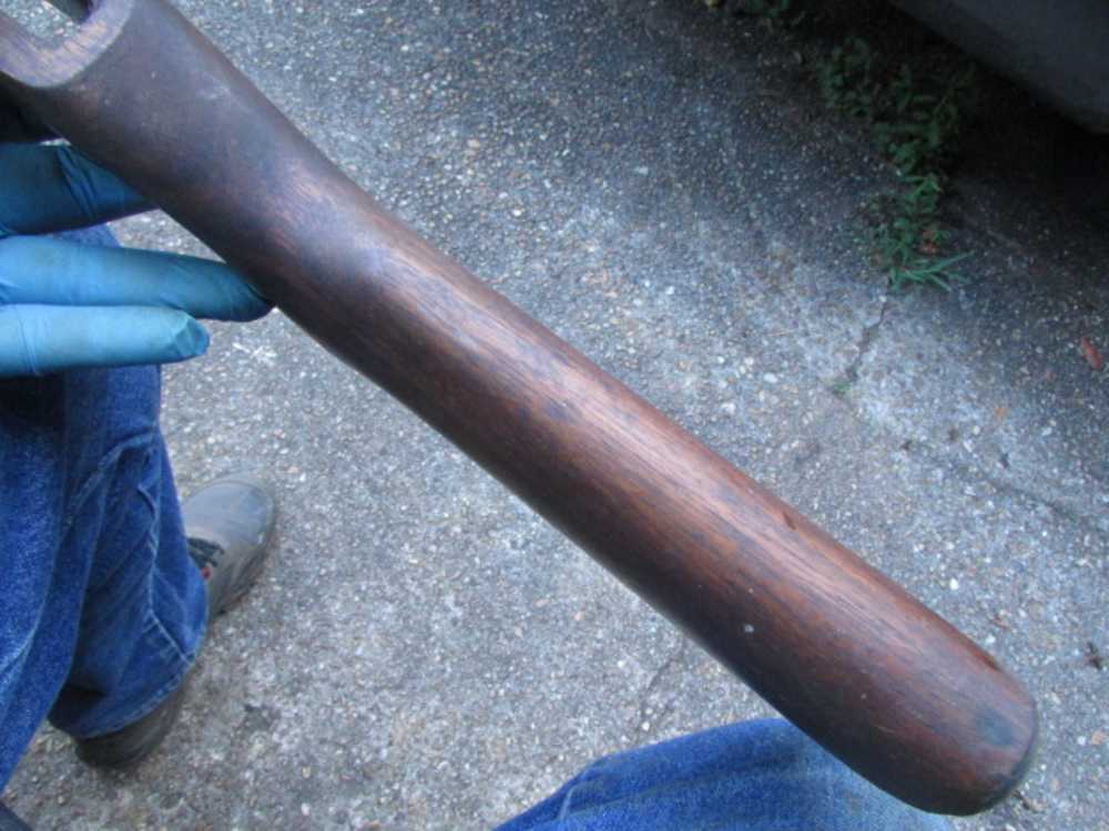 Excellent WW2 M1 Garand Walnut Stock Crossed Cannons on Grip FREE SHIPPING!-img-12